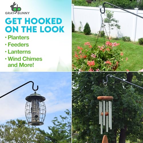 37 Inch Bird Feeder Pole with Non-Slip Clamp M651