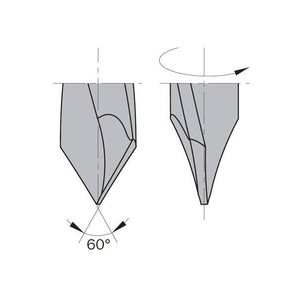 Carbide Straight Bit 3/8-Inch Diameter 1/4-Inch Shank U55878