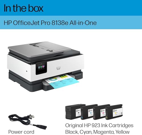HP OfficeJet Pro 8139e Wireless All-in-One Color Inkjet Printer Q7681