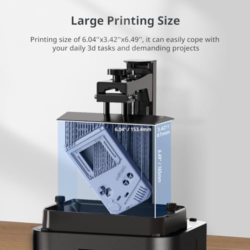 Resin 3D Printer with 7'' 10K Mono LCD Screen X8161