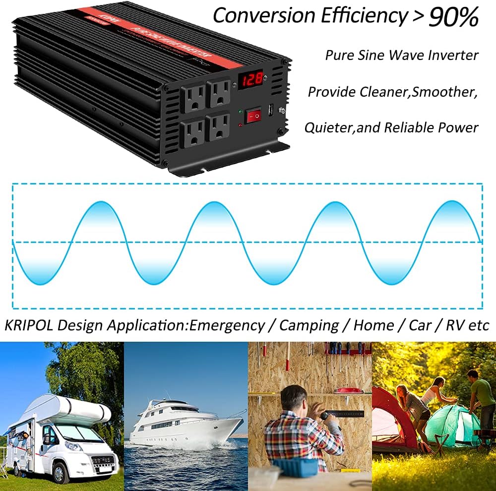 2000 Watt Pure Sine Wave Inverter X98925