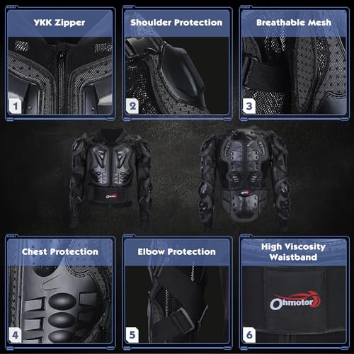 Motorcycle Body Protective Jacket Armor B230915