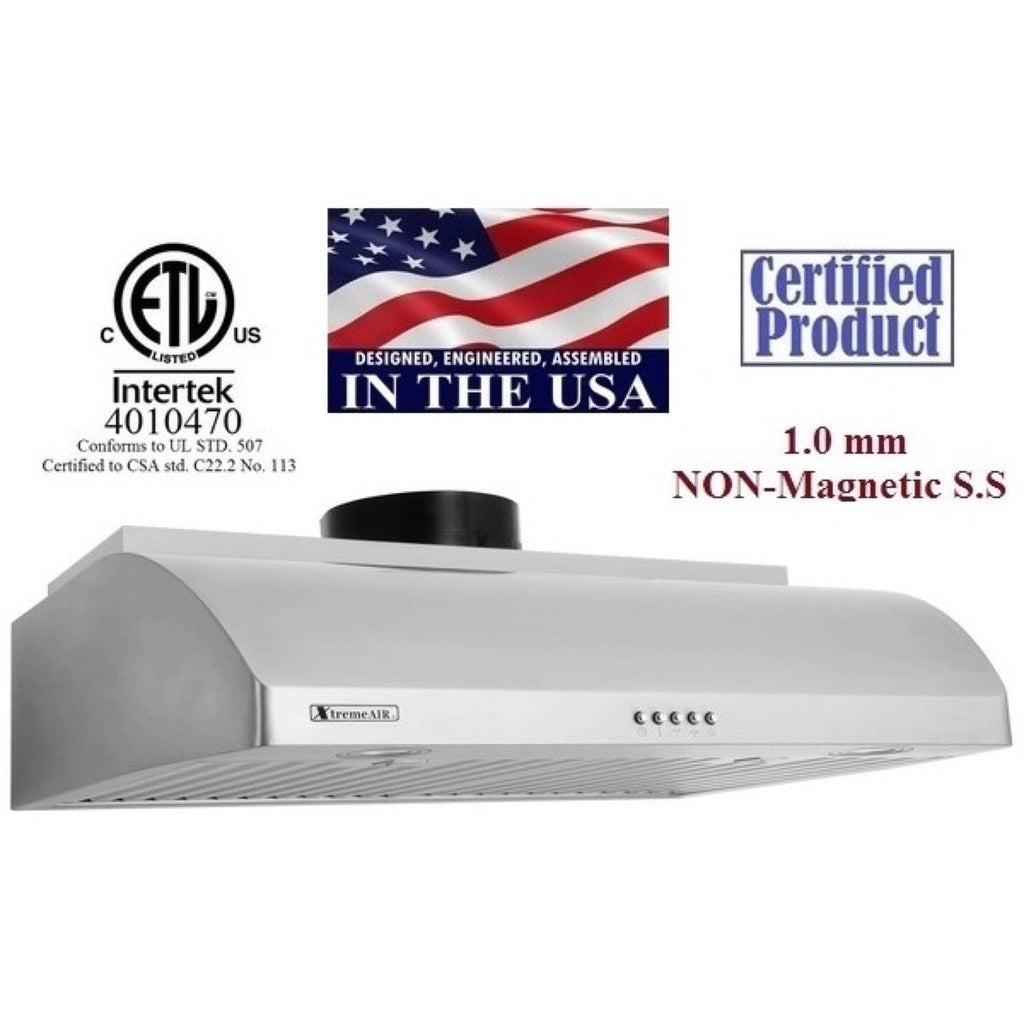 36x22 900 CFM Ducted Under Cabinet Range Hood F928851