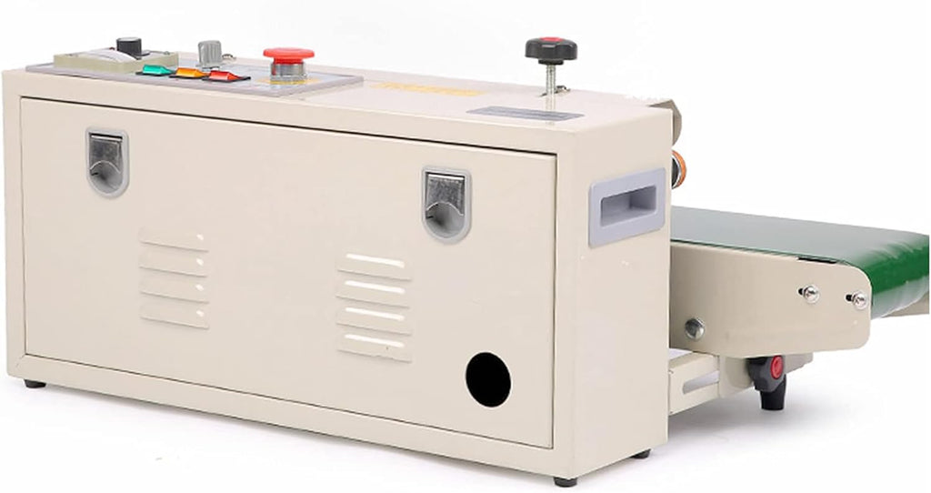 Continuous Sealing Machine Automatic Band Sealer with Digital Thermostat for Plastic Poly Bag Film 110V K983