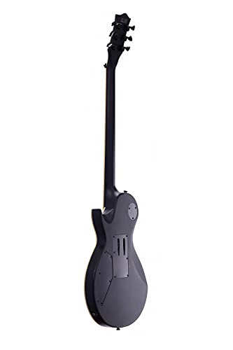 Satin Black Solid Body Electric Guitar with Floyd Rose Tremolo Z459851