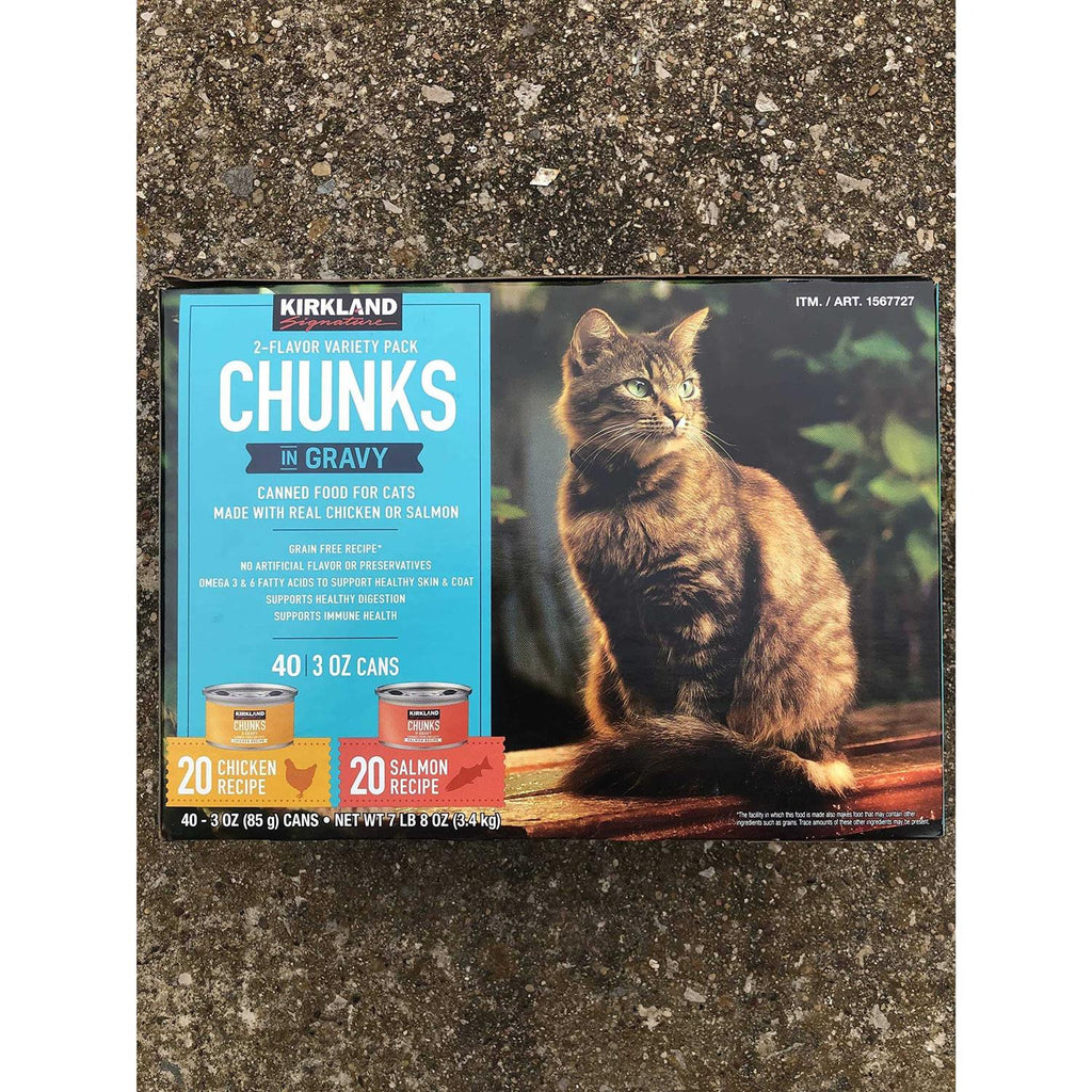 Chunks in Gravy Canned Cat Food Variety Pack Q7282