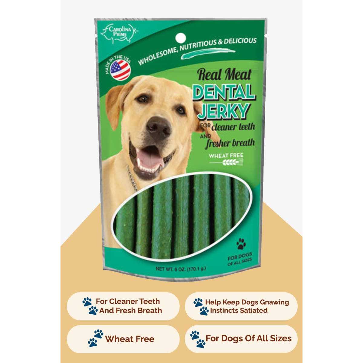 Dental Jerky Dog Treats E227325
