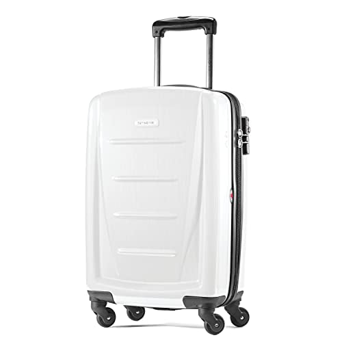 Brushed Anthracite Hardside Expandable Luggage with Spinner Wheels, Checked-Large 28-Inch U460009