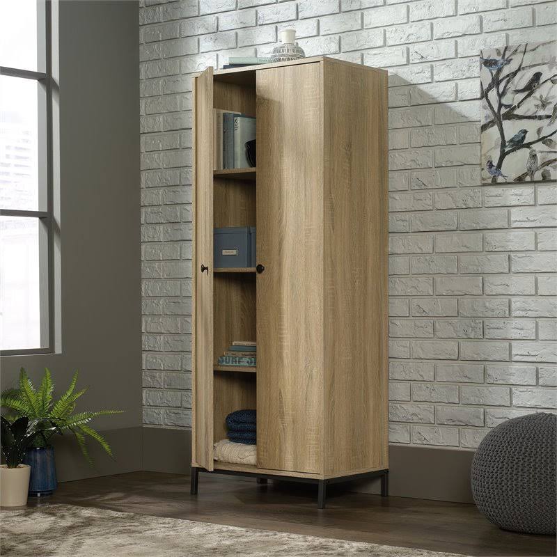 Tall Wood Storage Cabinet V514936