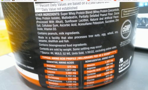 Chocolate Strawberry 100% Whey Protein Powder 1.78lbs C270