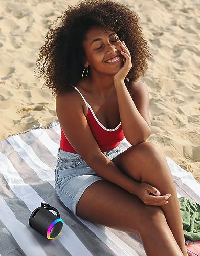 Black Portable Bluetooth Speaker V48324