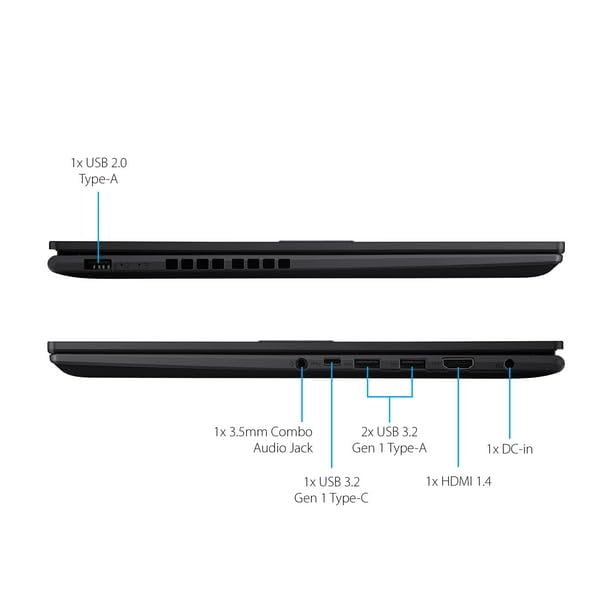 Black 40GB RAM 2TB SSD Laptop Q1754