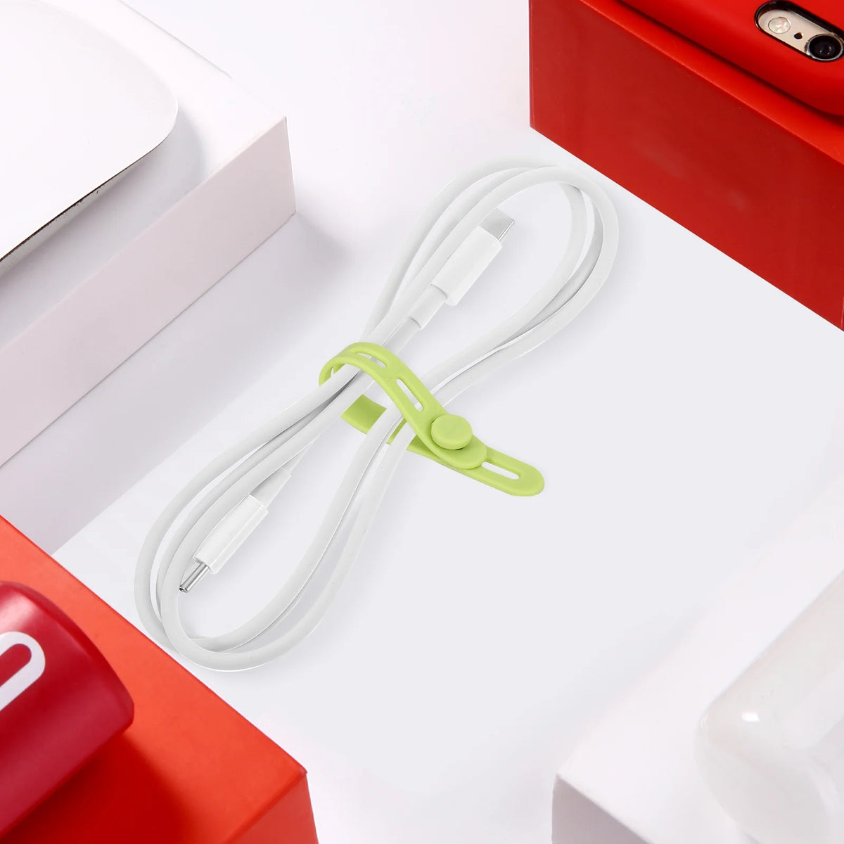 20 Pcs Silicone Cable Manager S6160