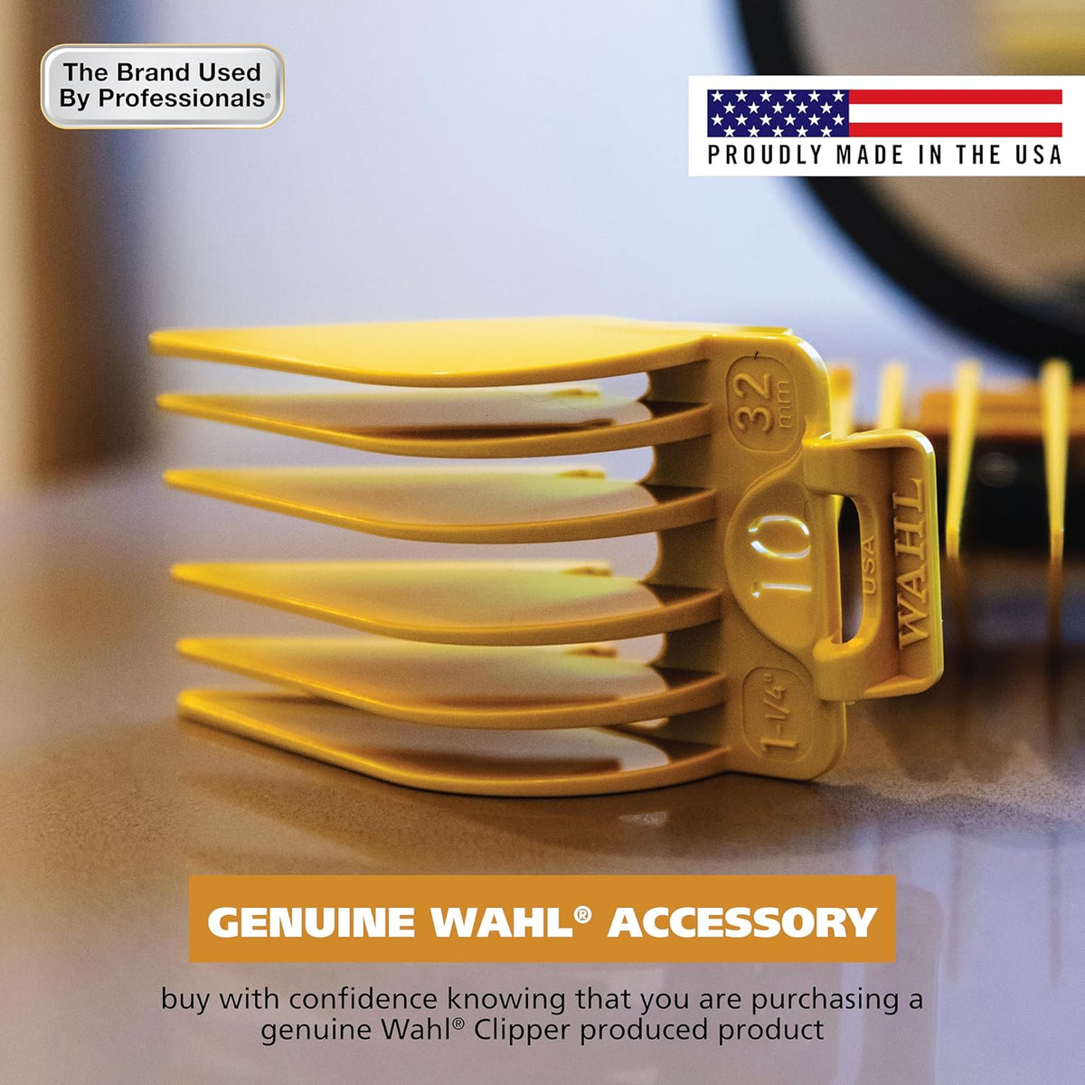 Hair Clipper Attachment Guard Set, 2 Guide Combs T94549
