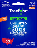 Unlimited Talk & Text Plus 30 GB of Data 180-Day Prepaid Plan M256