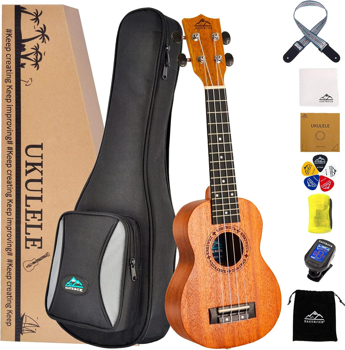 Mahogany 21 inch Soprano Ukulele Z749