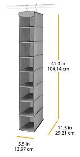 Java 10 Section Hanging Shoe Shelves T3743