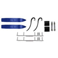 Blue Snowmobile Skis with Shaper Bars Kit Y32839