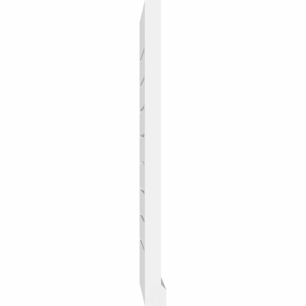 Vertical Surface Mount PVC Gable Vent W382590