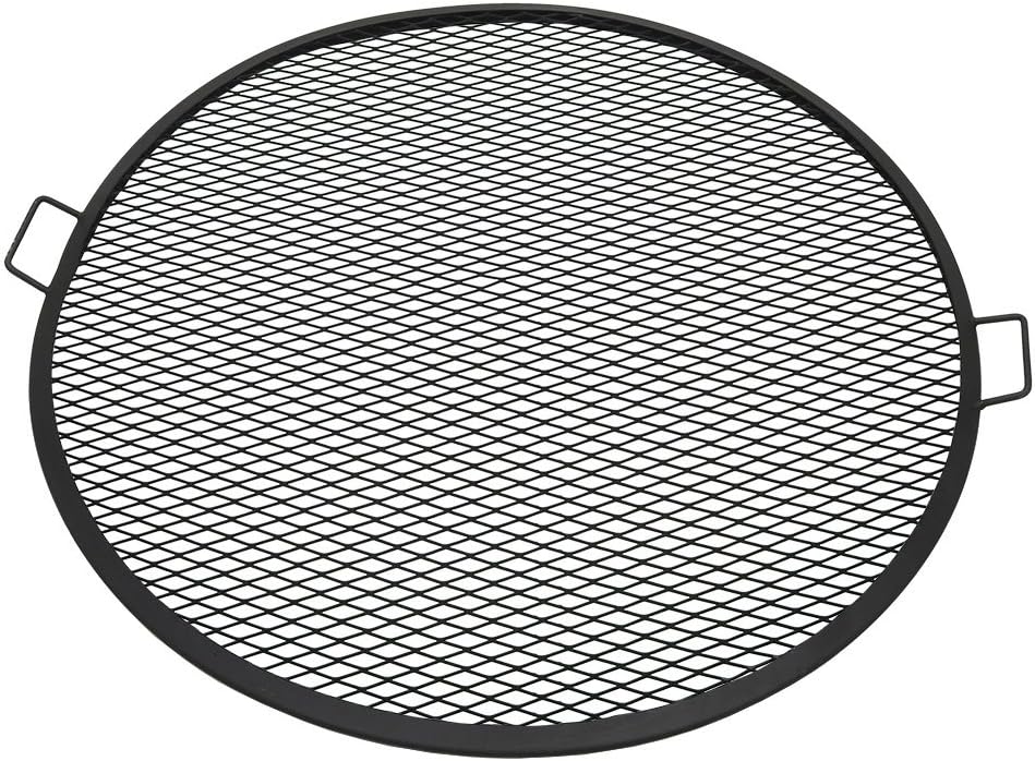 Round Heavy-Duty Steel Fire Pit Cooking Grate D60939