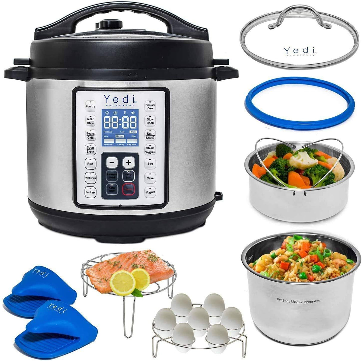 9-in-1 Programmable Pressure Cooker 8 qt A716510