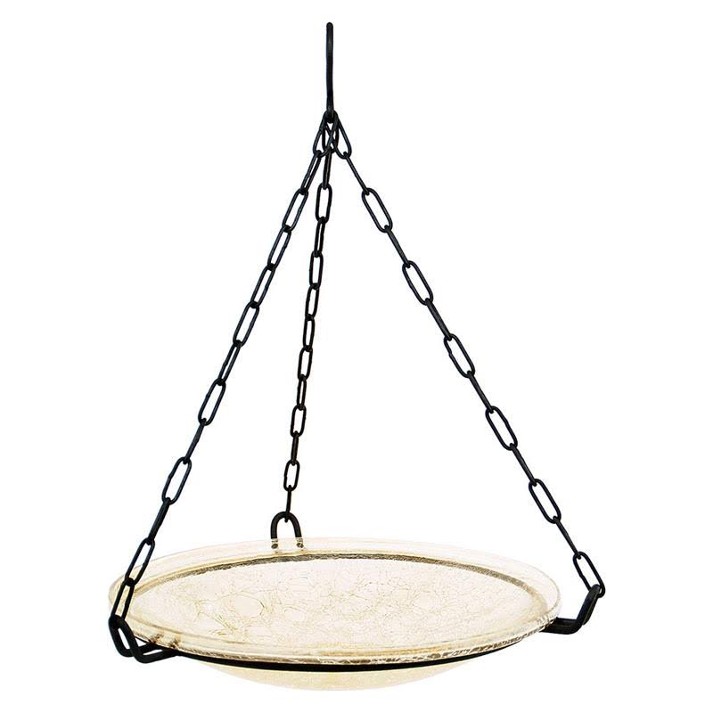 Hanging Glass Birdbath L4249