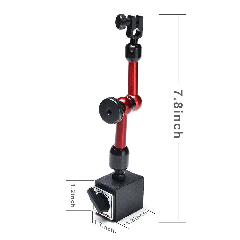 Red Adjustable Magnetic Base Holder F95318