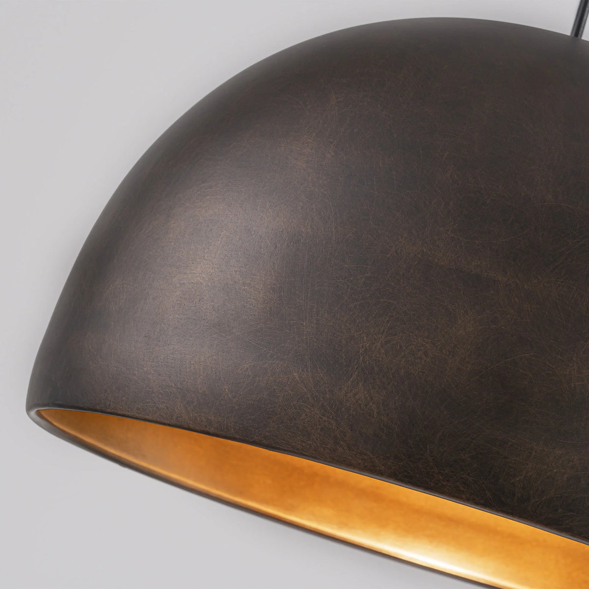 1-Light Dimmable Dome Kitchen Island Pendant R190124