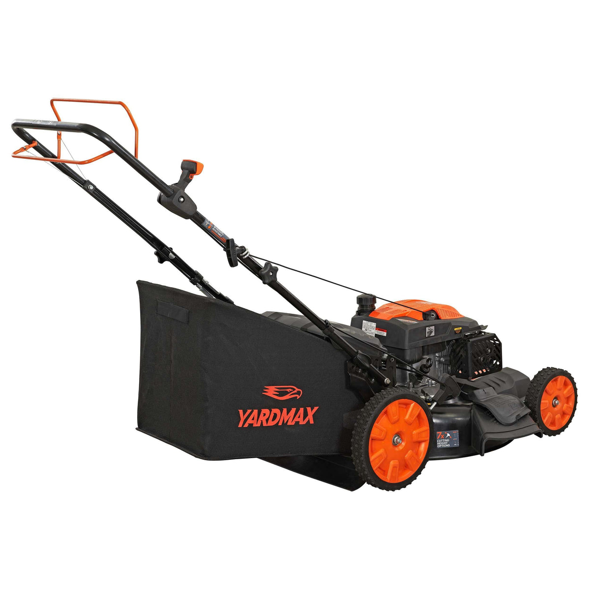 22 in. 201cc 3-in-1 Gas Walk Behind Self Propelled Lawn Mower S466516