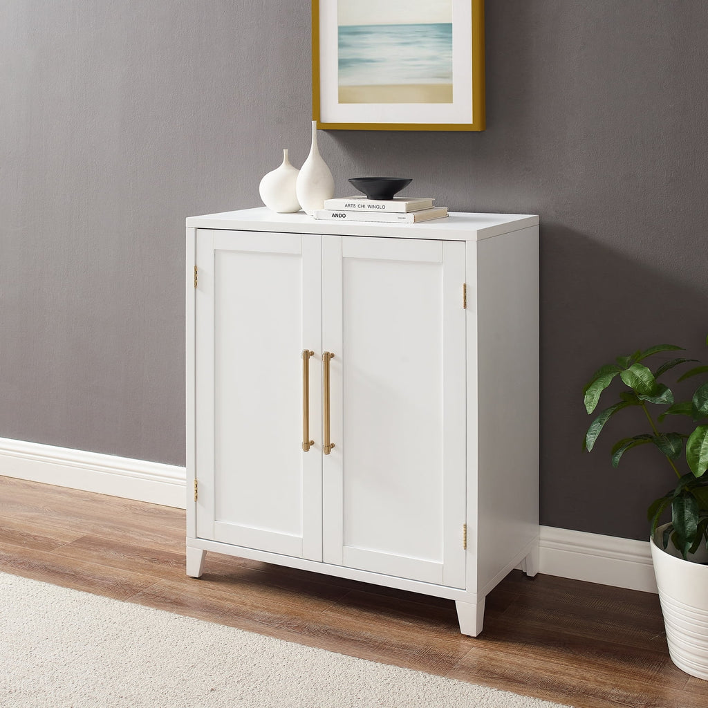 White Stackable Wood Kitchen Pantry Storage Cabinet R900