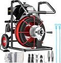 50 Ft x 1/2 Inch Portable Electric Drain Auger Cleaner O457963