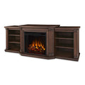 74" Electric Fireplace TV Stand with Adjustable Shelves and Storage, Remote Control, Timer A869
