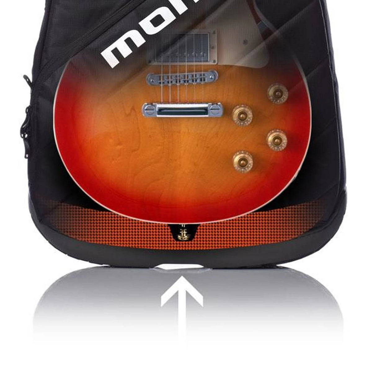 Black Electric Guitar Case U632