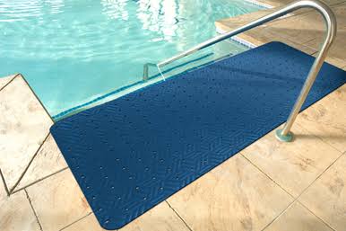 Blue 3 x 10 Wet Step Mat F243