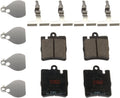 Disc Brake Pad Set, Rear, Black, Pack of 2 F2171