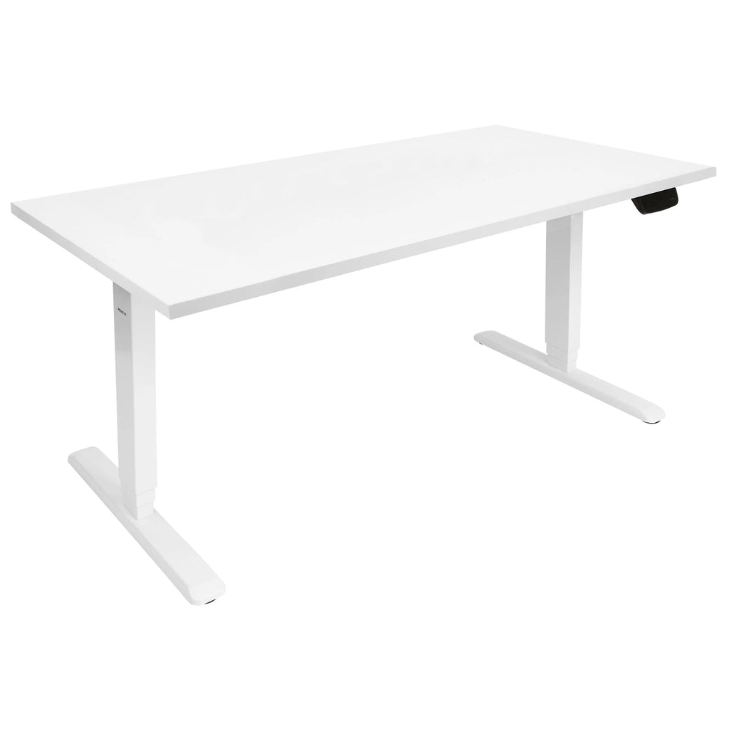 Electric Standing Desk Frame with 55" Desktop, White H31887