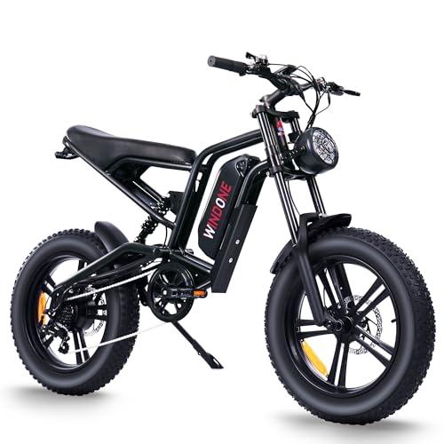 Electric Bike for Adults 48V 750W Peak 20" Fat Tires J92704
