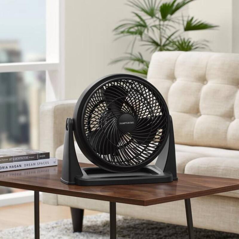 3 Speed Portable Desk Fan in Black W938623