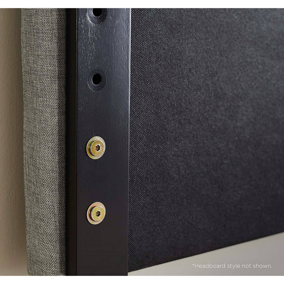 Grey Wooden Queen Size Headboard X8833