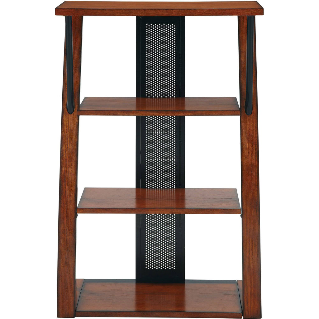 Black Medium Oak 3 Shelf Bookcase G56655