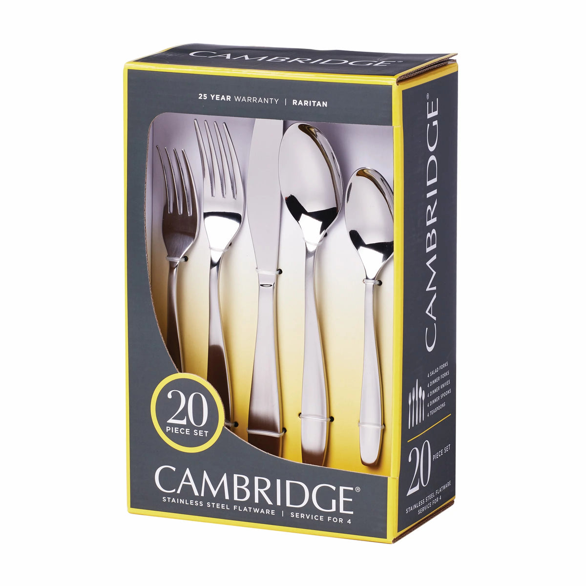 Satin 20-Piece Flatware Set Z7847