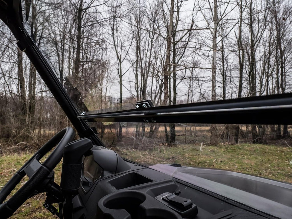 Scratch Resistant Flip/Fold Down 2-in-1 Windshield M4538