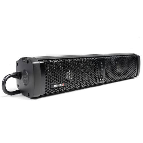 Amplified 6-Speaker Sound Bar with Built-in Bluetooth and LED Lighting B41423