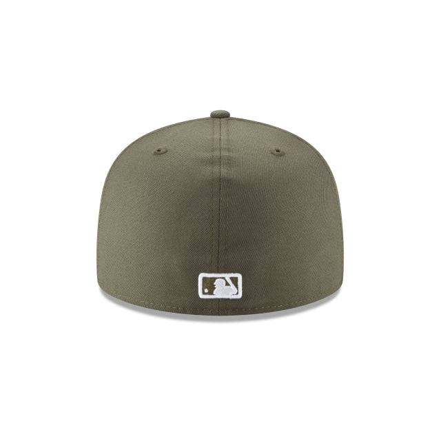 Olive Fitted Hat A909