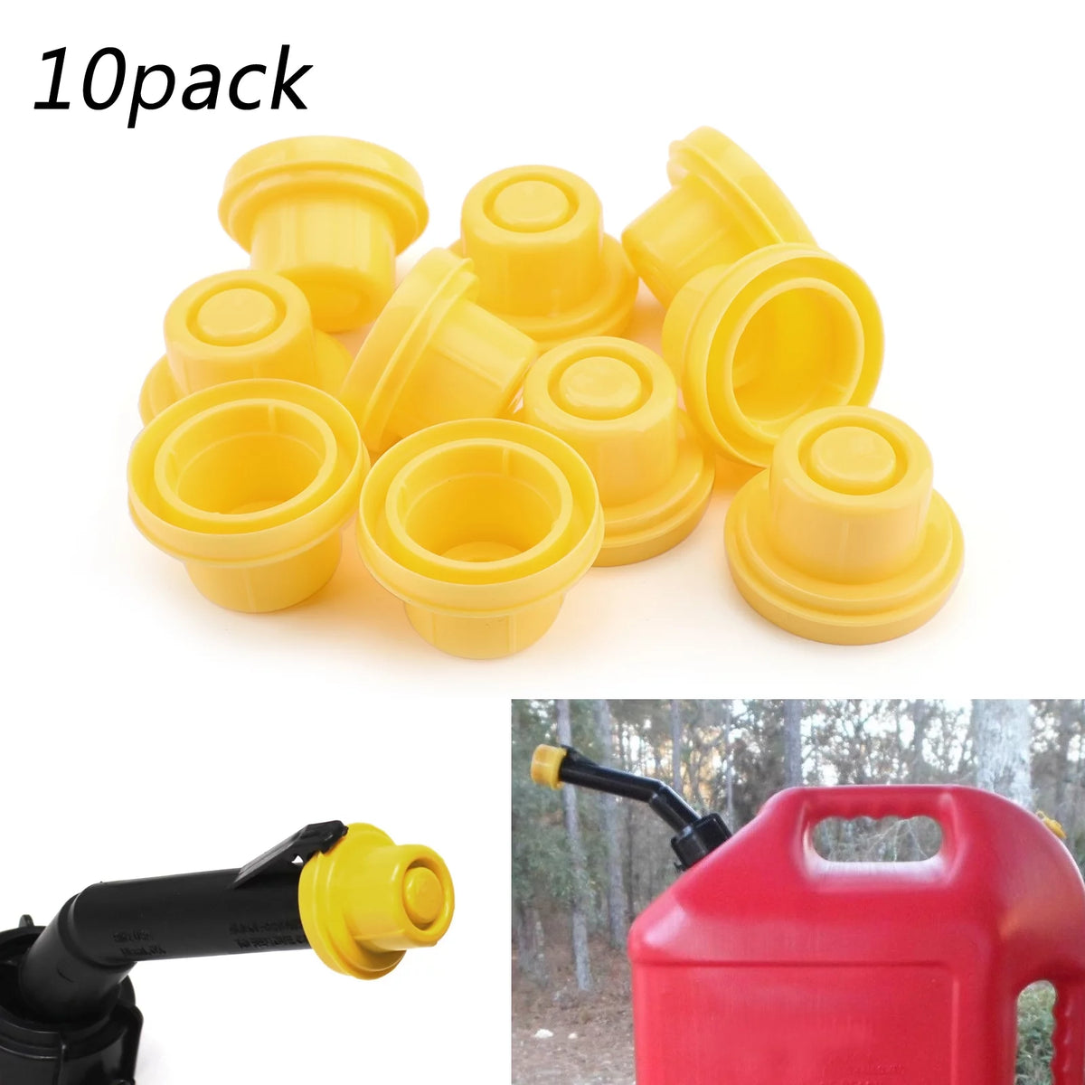 Replacement Yellow Spout Cap for Fuel Gas Can B823