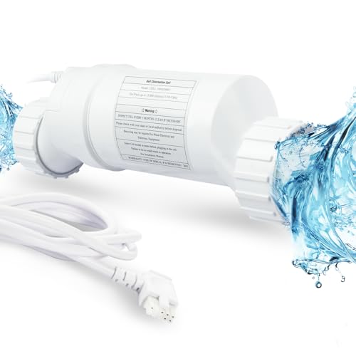 Salt Cell Water Pool Chlorinator System Replacement Up to 40K Gallon In-Ground Pool J2513