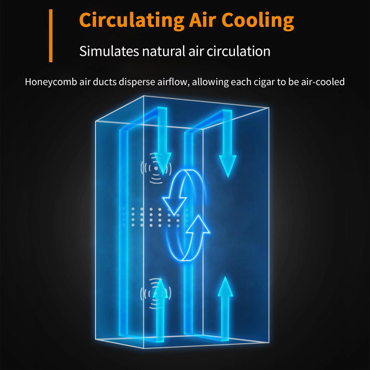 50L Cooling Heating Cigar Humidor 300 Counts D968