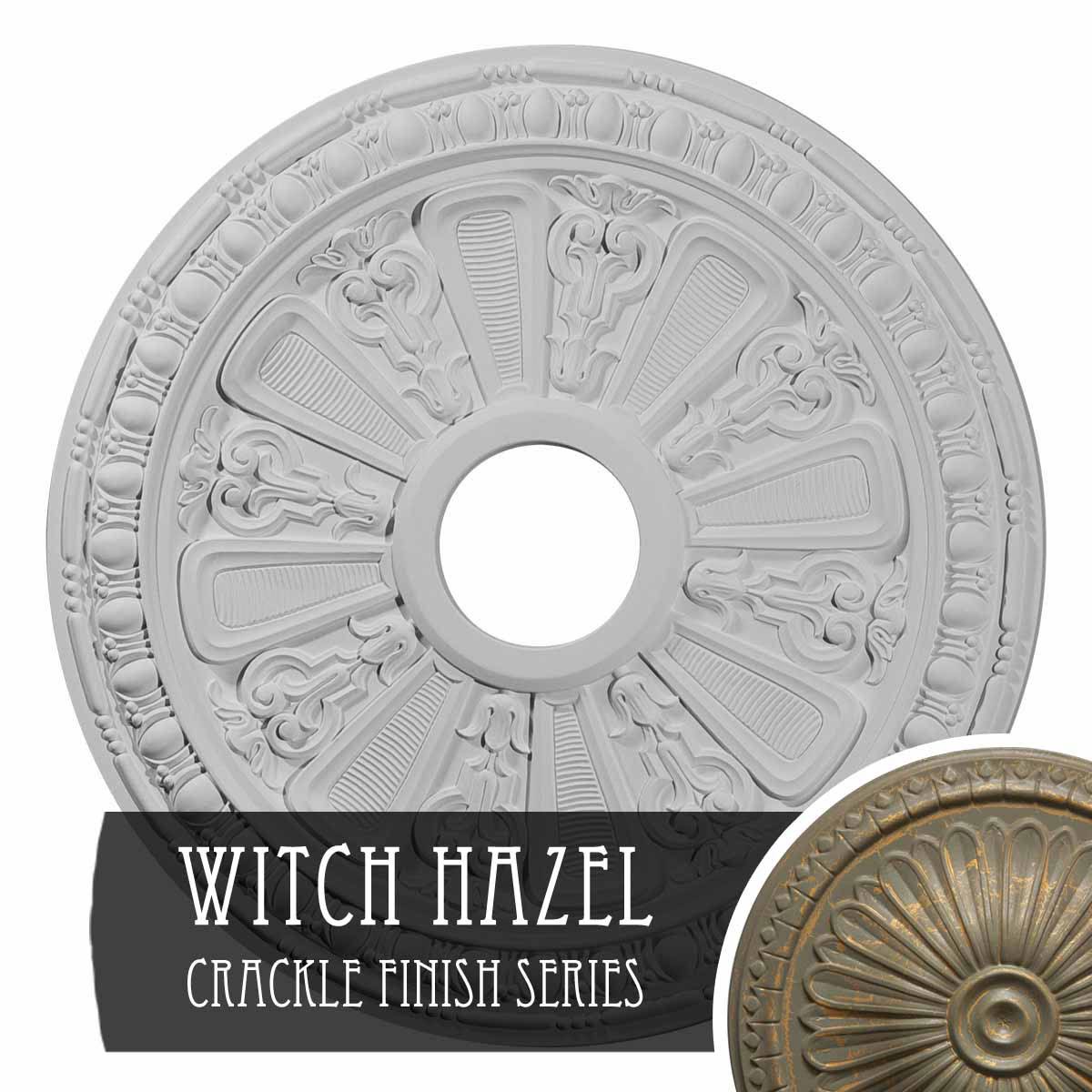 18 1/8x22OD 3 5/8x22ID x 1 1/8x22P Ceiling Medallion R21758