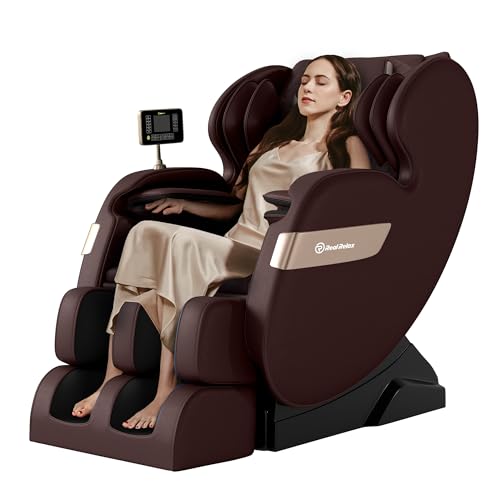 Black Full Body Airbags Massage Recliner with Zero Gravity A6698