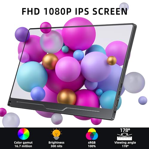 15.6" IPS HDR 1920X1080 FHD Portable Monitor B9760